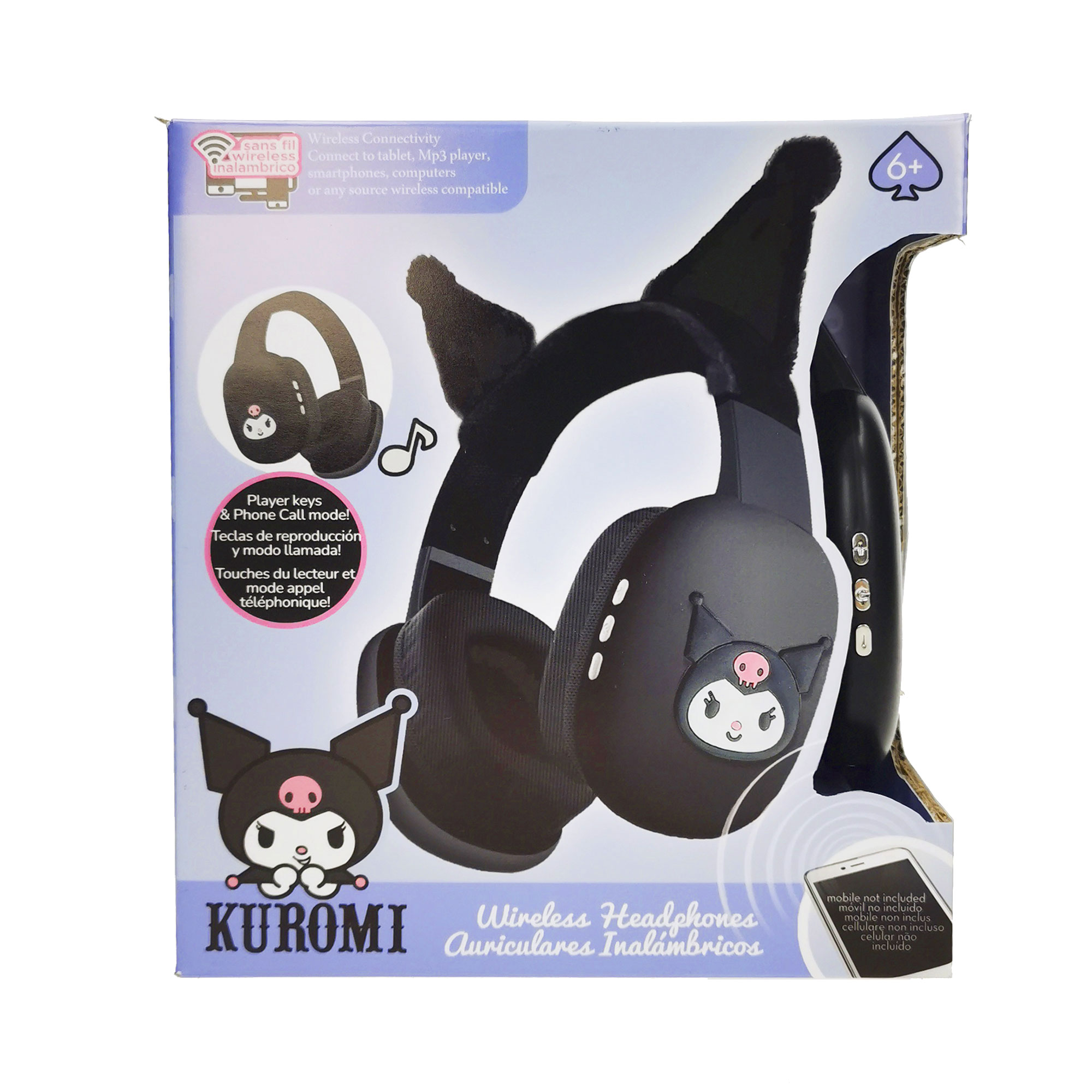 Auriculares Kuromi Hello Kitty 4