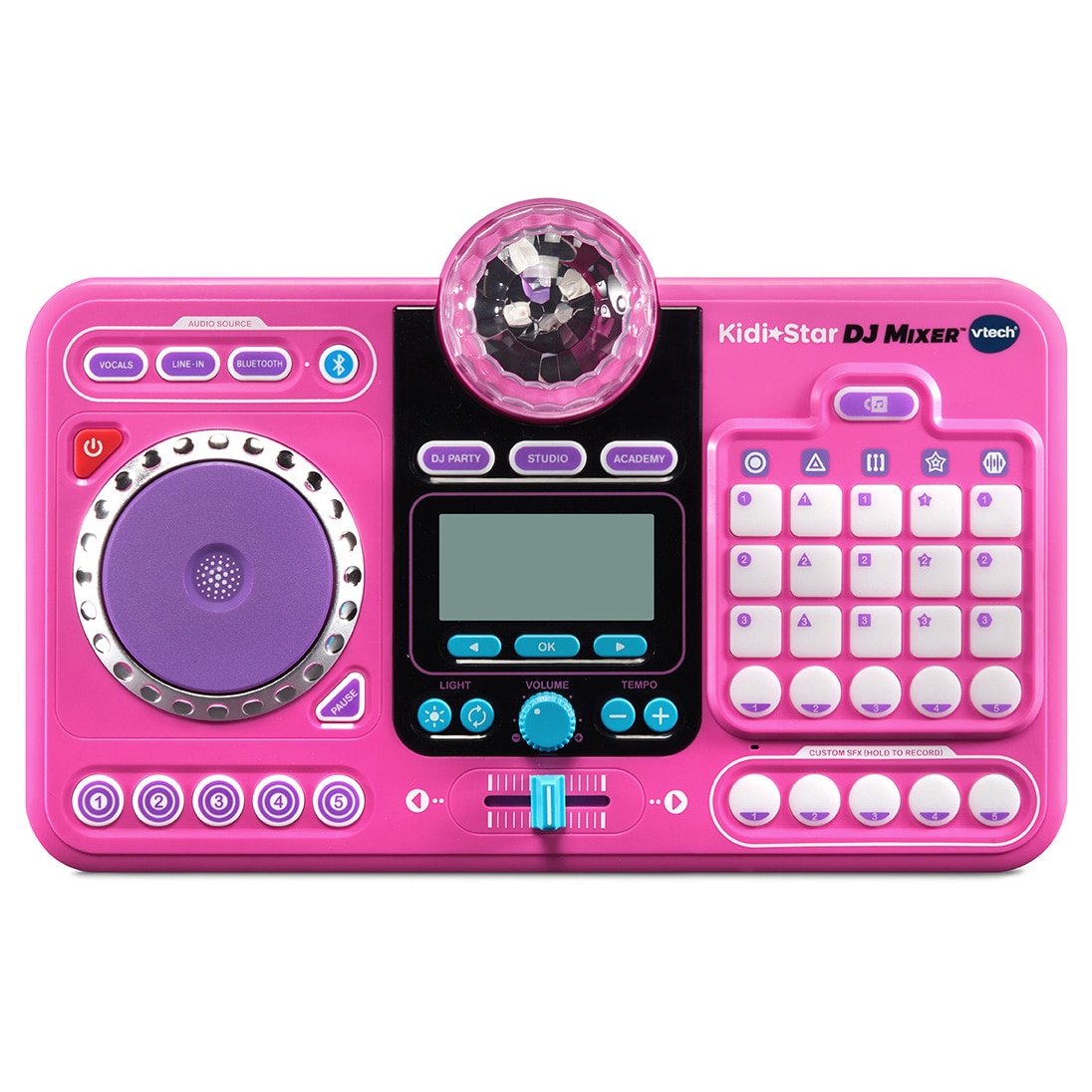 Mesa de mezclas Kidi DJ Mix rosa Vtech 6