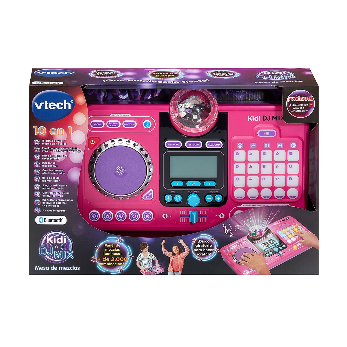 Mesa de mezclas Kidi DJ Mix rosa Vtech 7