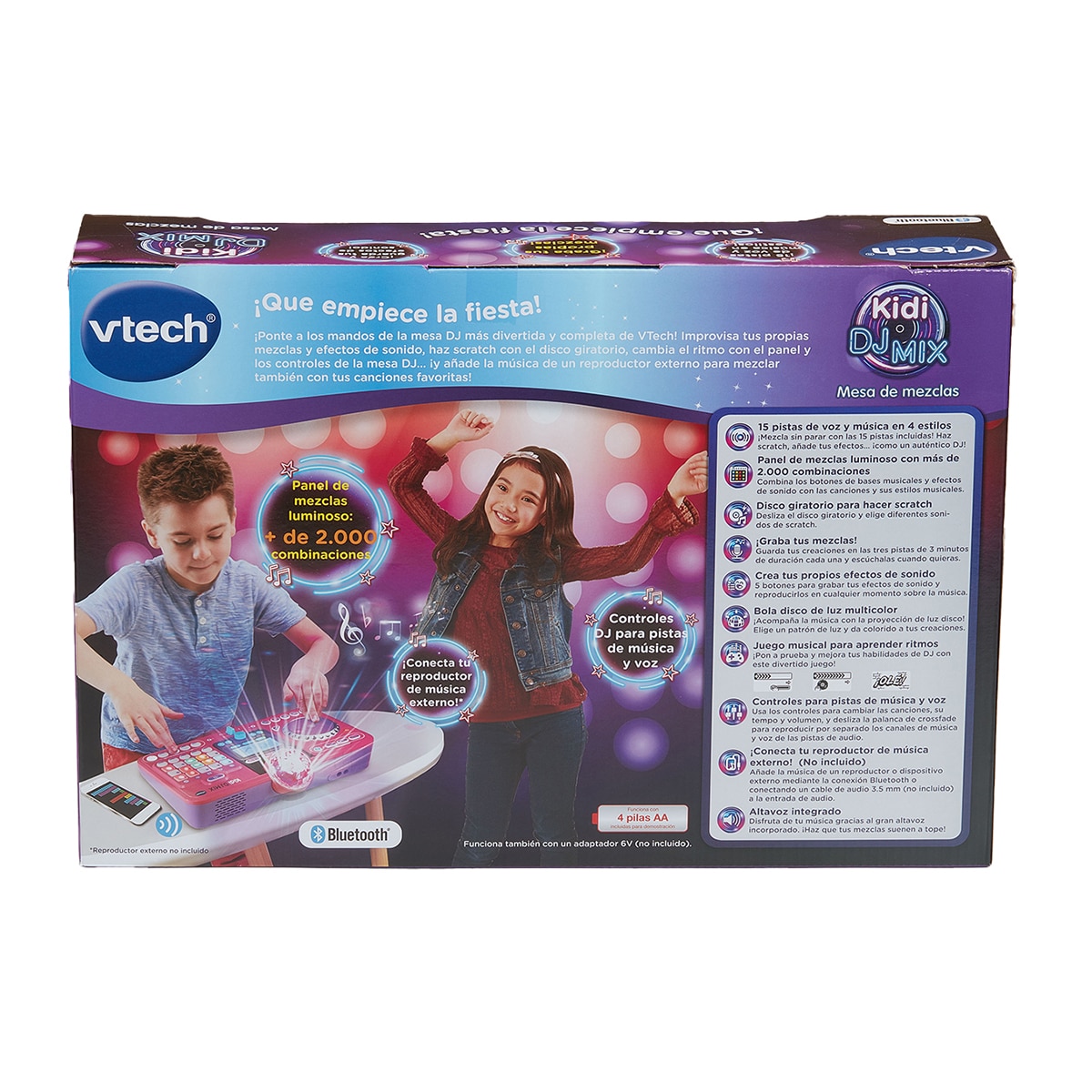 Mesa de mezclas Kidi DJ Mix rosa Vtech 8
