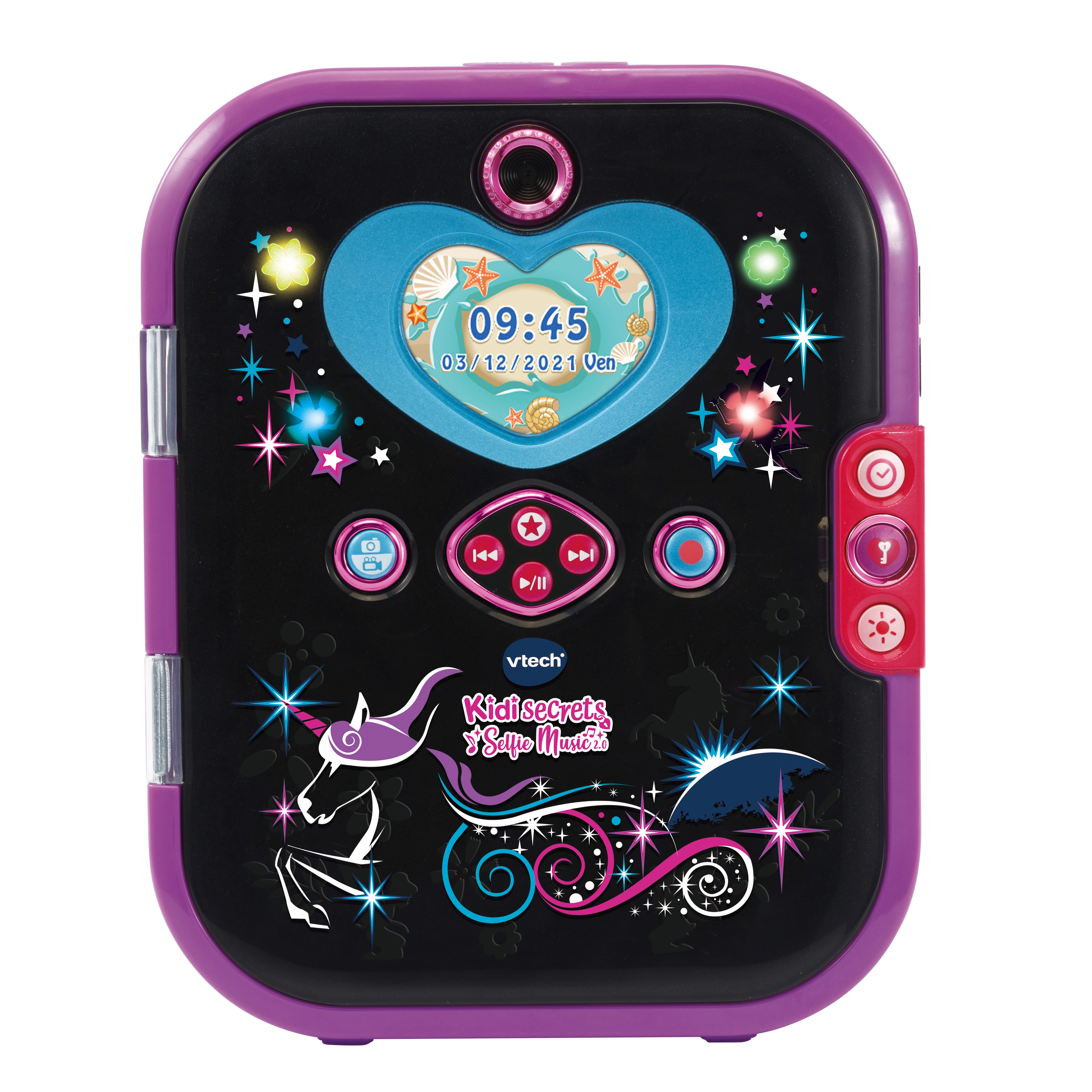 Diario secreto digital KidiSecrets negro Vtech 3