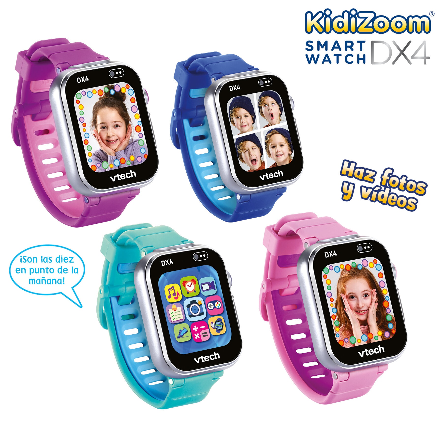 Smartwatch Kidizoom DX4 Vtech Azul oscuro-9
