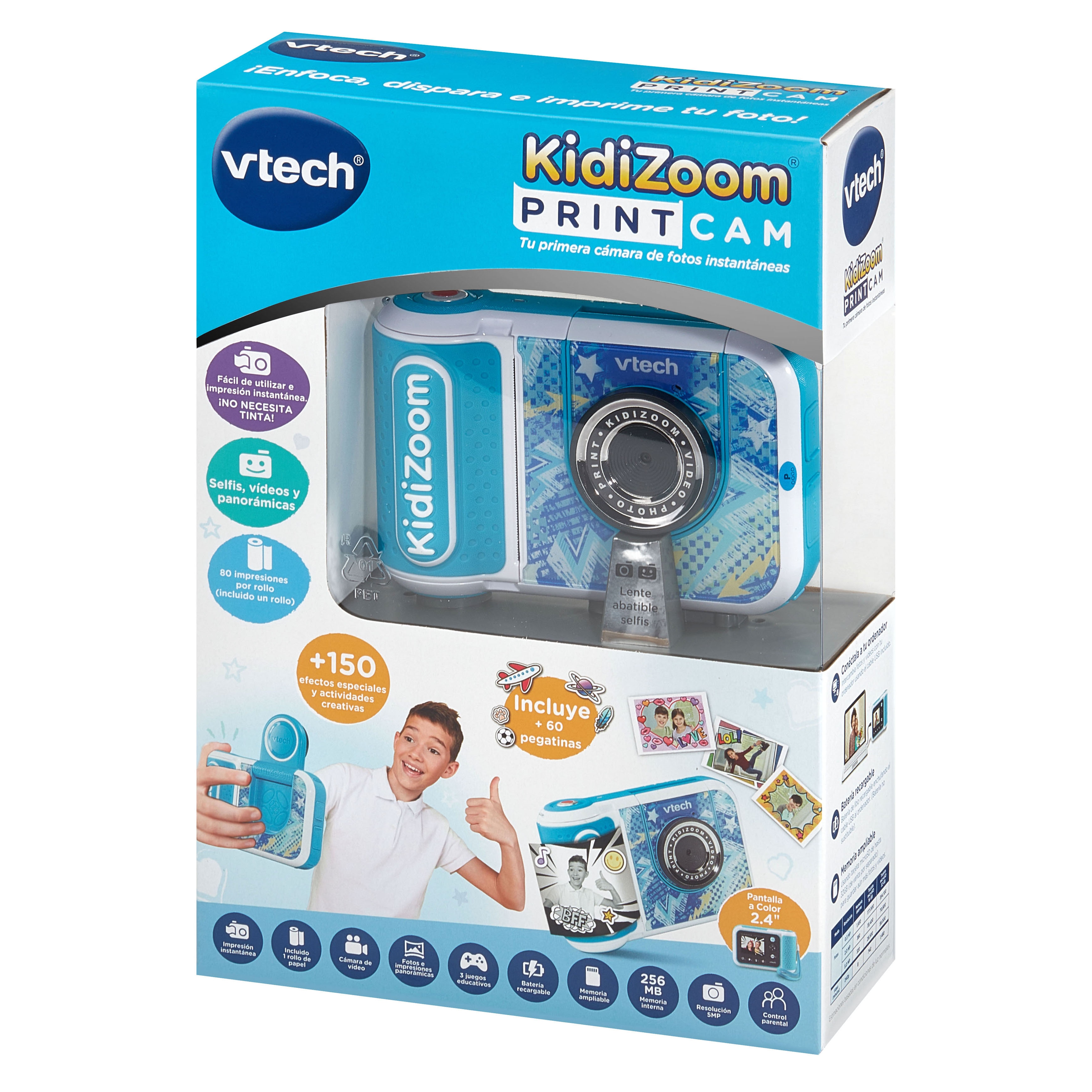 Cámara Kidizoom Print azul Vtech 6