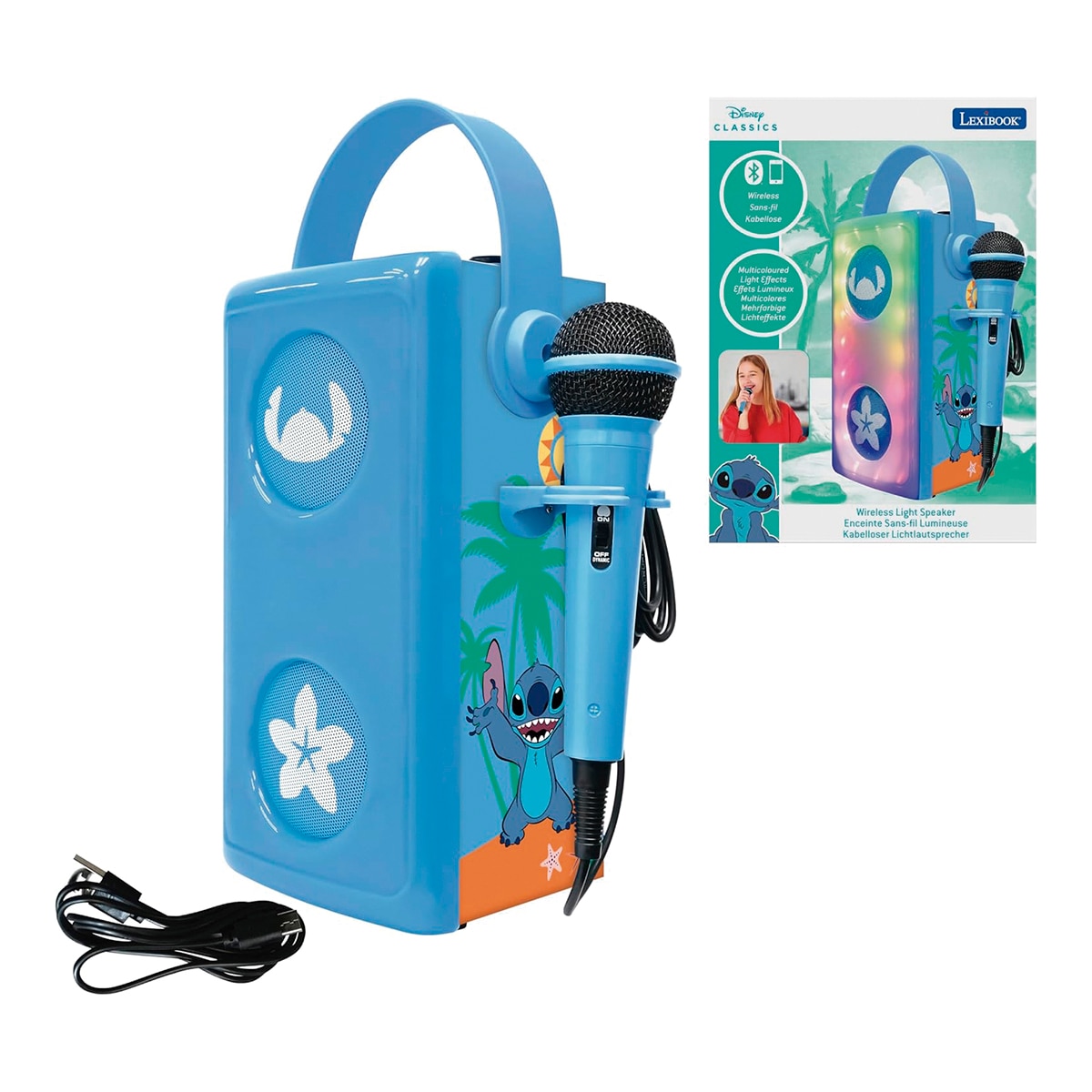 Imagen 0 de Altavoz Luminous Stitch Lexibook