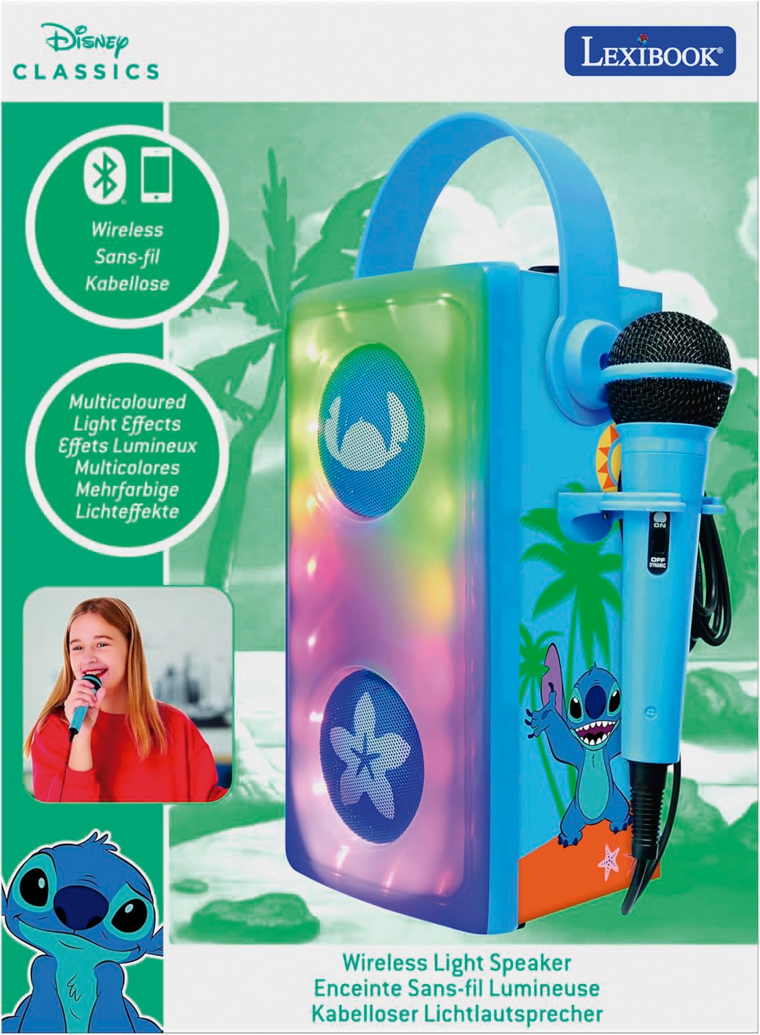 Altavoz Luminous Stitch Lexibook 6