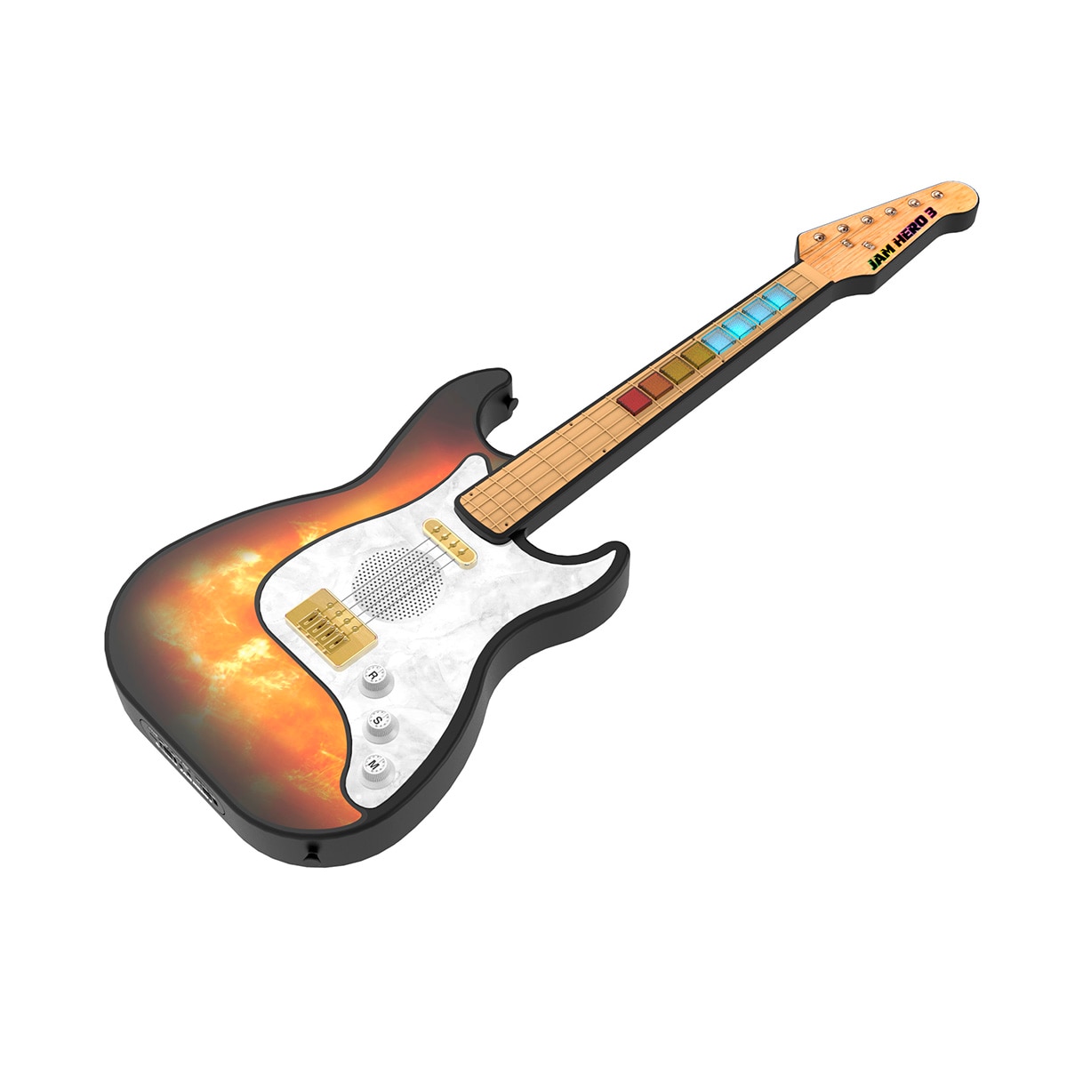 Guitarra eléctrica tamaño real Jam Hero 3 Idance 5