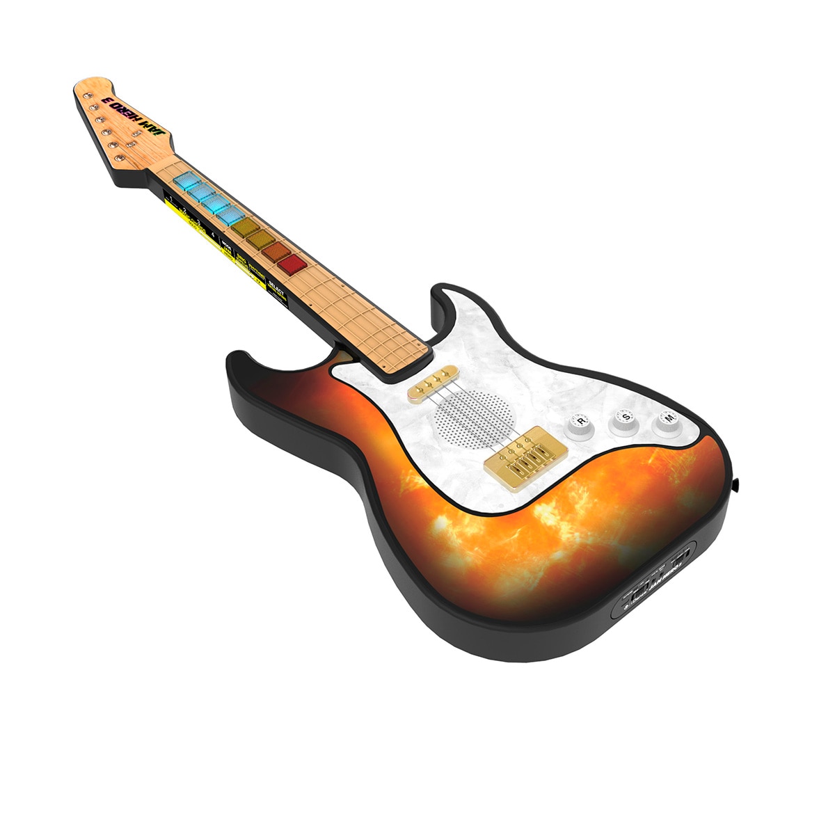 Guitarra eléctrica tamaño real Jam Hero 3 Idance 6