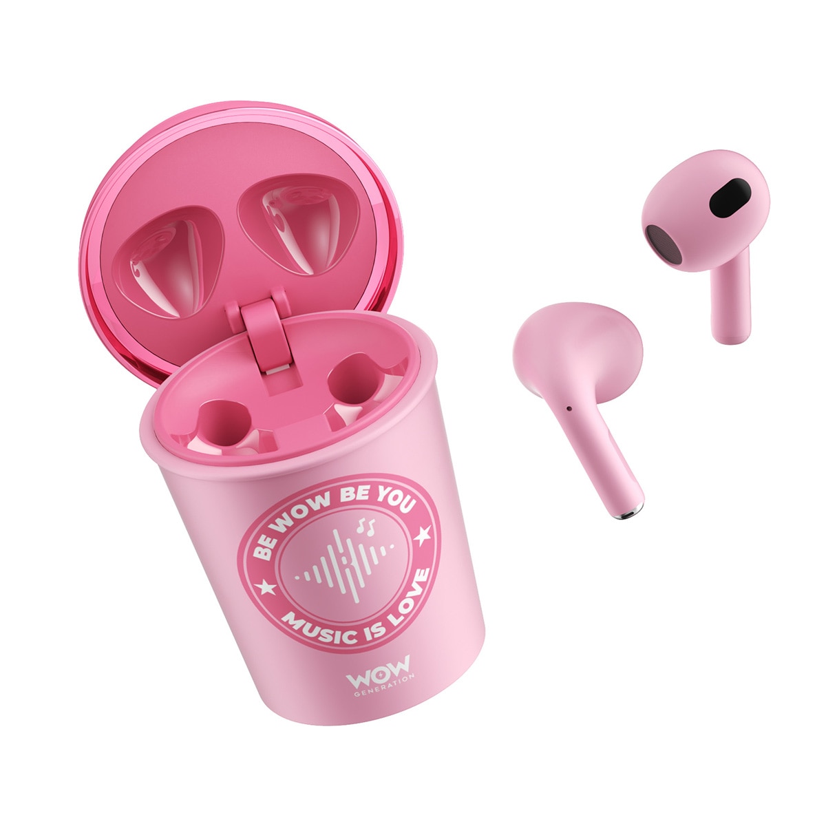 Imagen 0 de Auriculares Vaso Rosa WOW Generation Kids Licensing