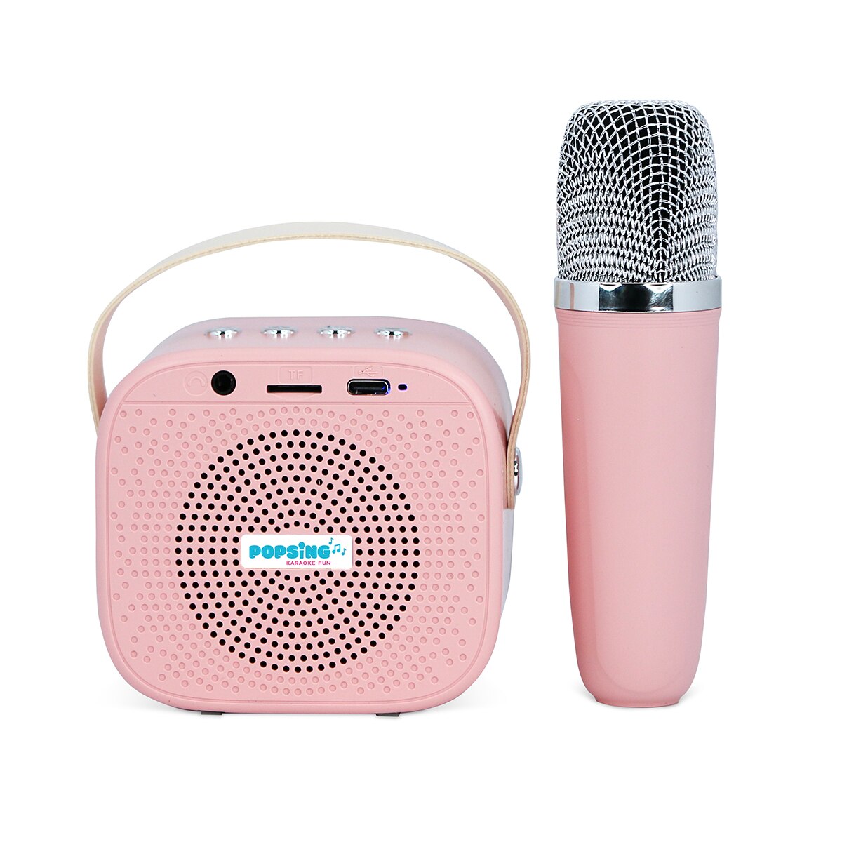 Hello Kitty Altavoz y micro karaoke con luz LED 5