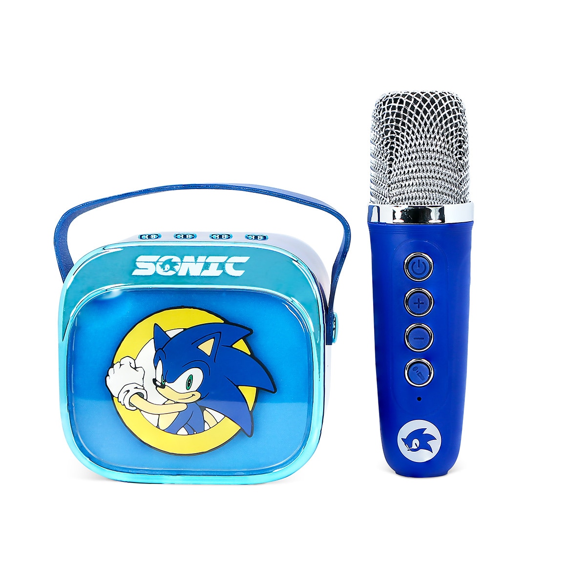 Sonic Altavoz y micro karaoke con luz LED 2