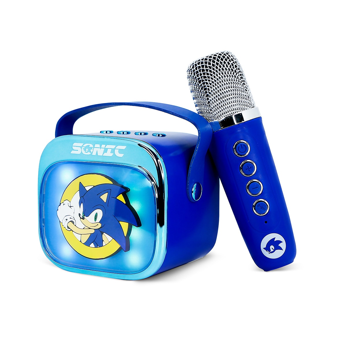 Sonic Altavoz y micro karaoke con luz LED 3