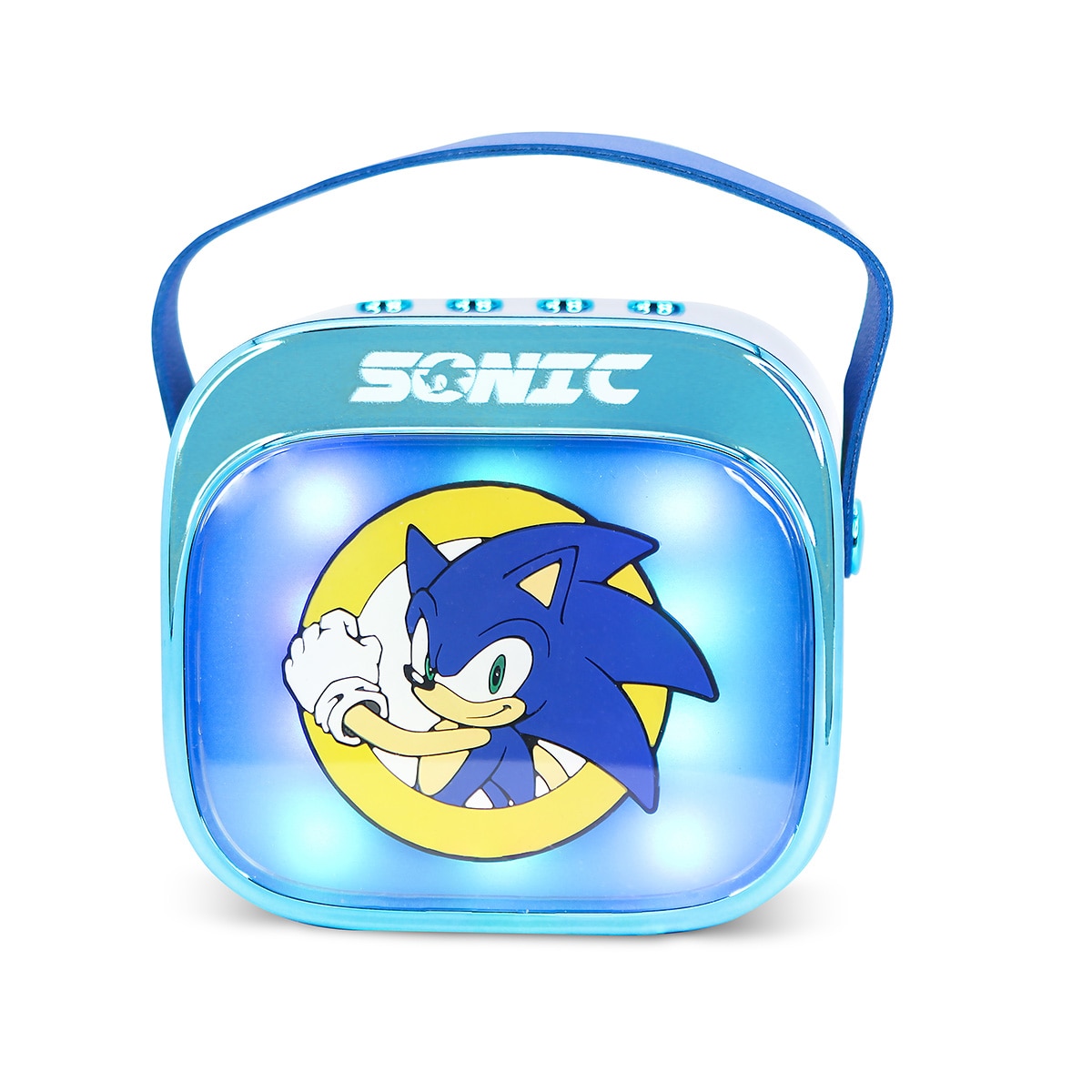 Sonic Altavoz y micro karaoke con luz LED 5