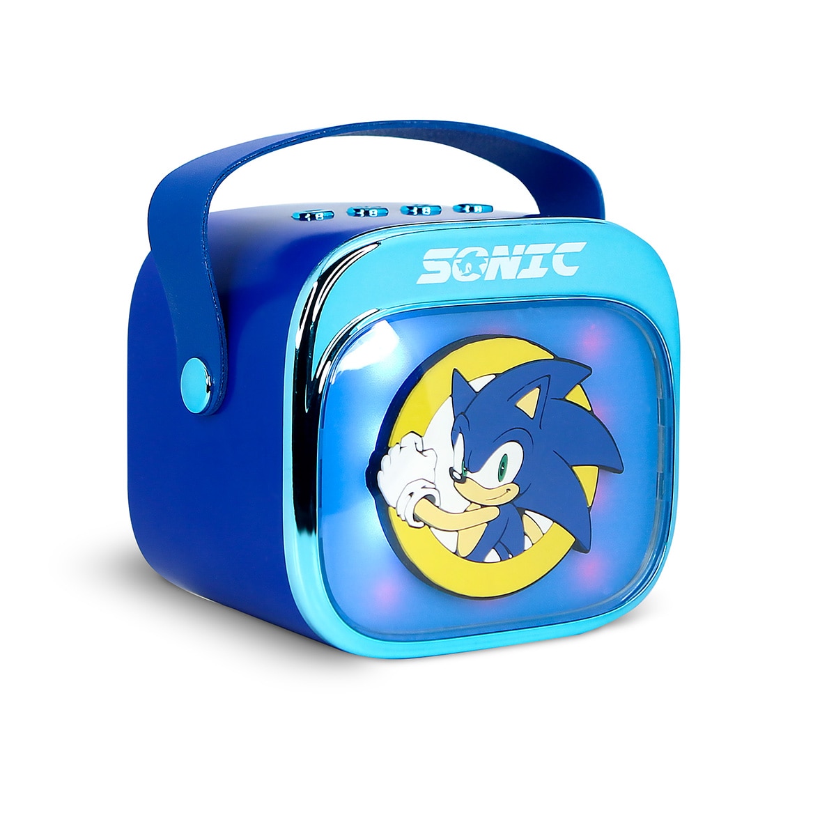 Sonic Altavoz y micro karaoke con luz LED 8