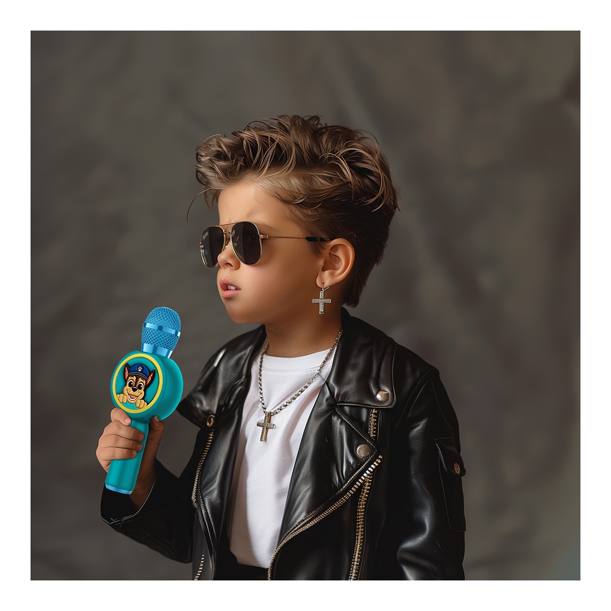 Paw Patrol Chase Popsing Led microphone 8