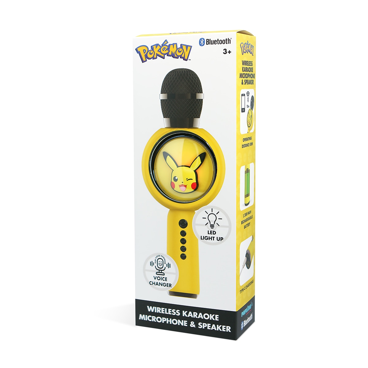 Pokemon Pikachu Popsing Led microphone 9