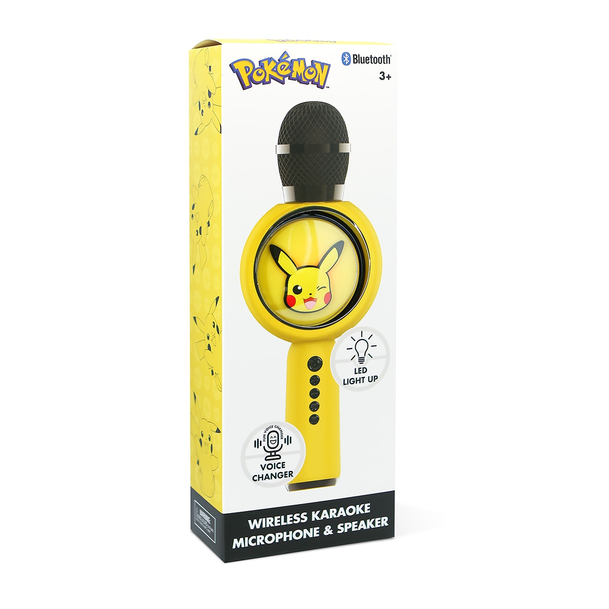 Pokemon Pikachu Popsing Led microphone 10