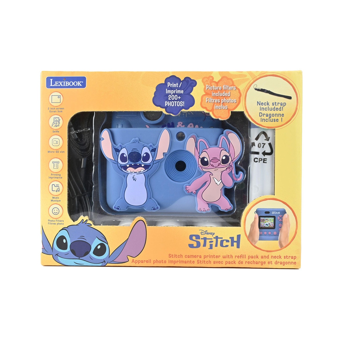 Disney Stitch Starcam® Print - Capa de Silicone 3D 6