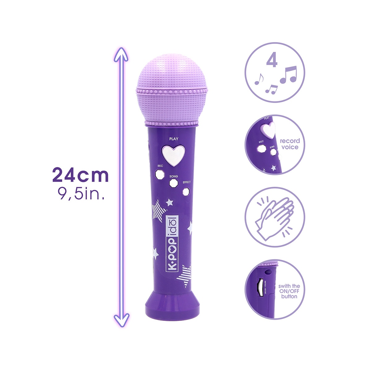 Microfono Grabador K Pop Idol 3