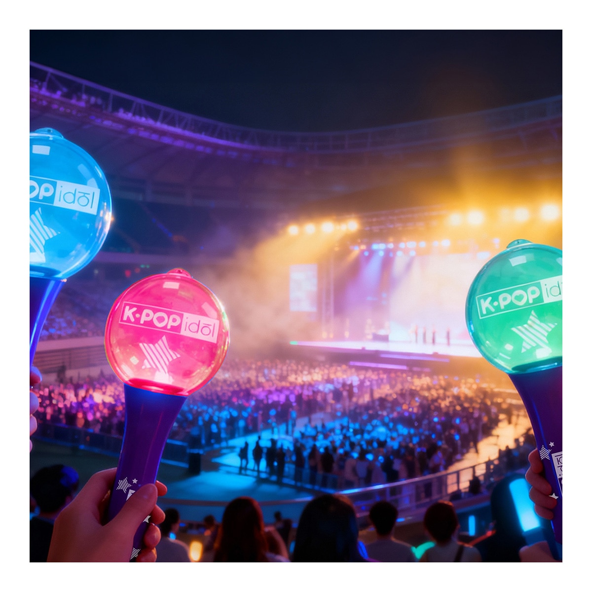 Light Stick K Pop Idol 7