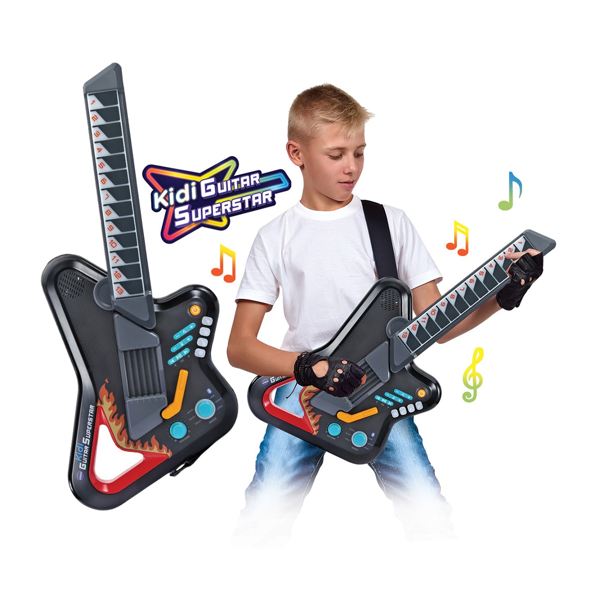 Guitarra electrónica KidiGuitar SuperStar Vtech 2
