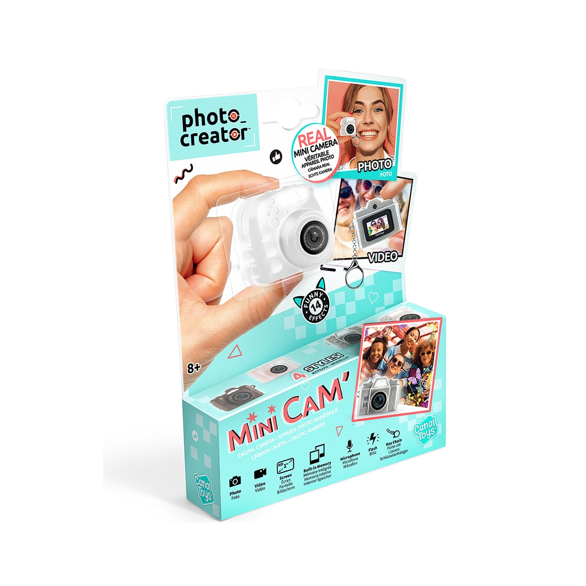 Imagen 0 de Mini Camara Moderna Modelos Surtidos Canal Toys