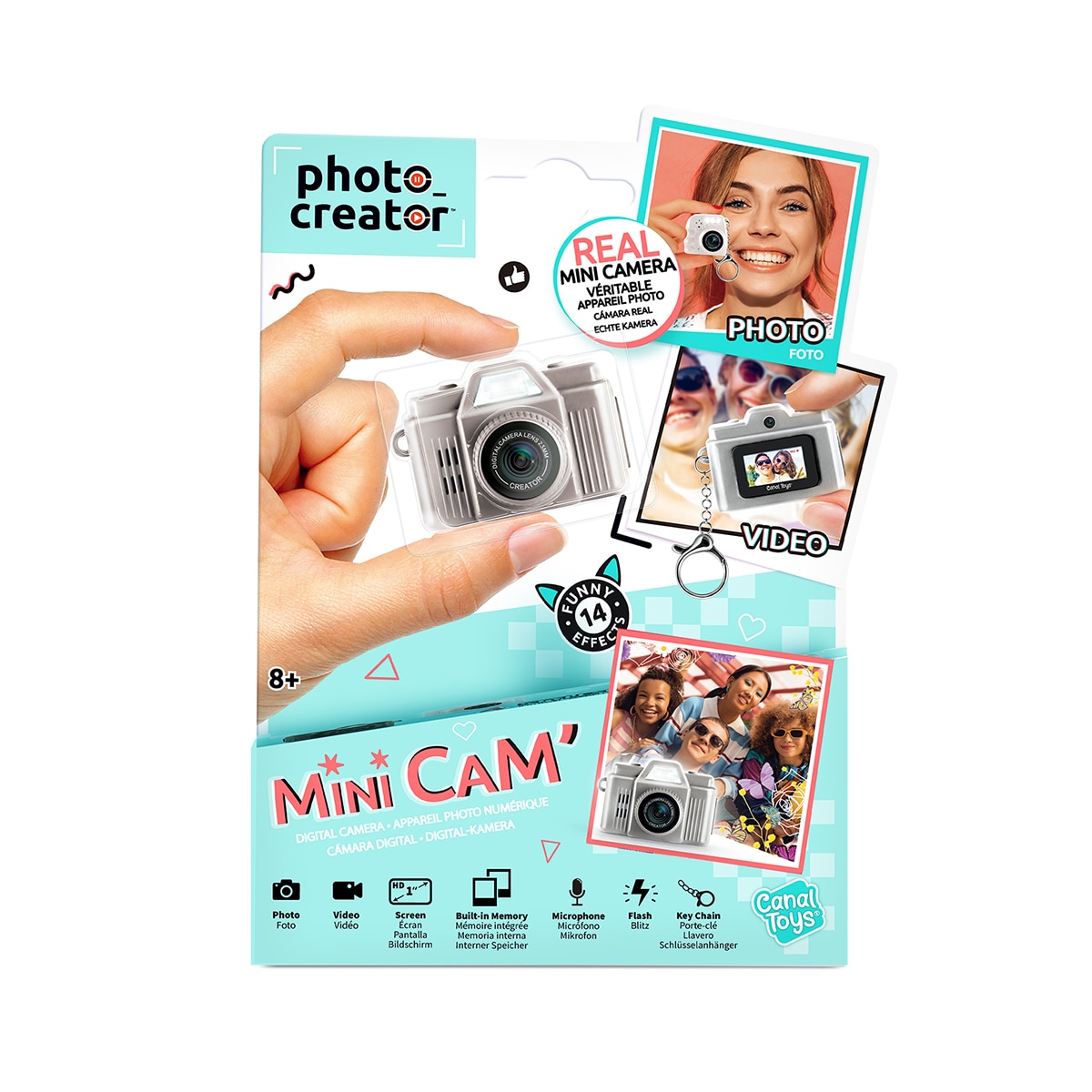 Mini Camara Moderna Modelos Surtidos Canal Toys 7
