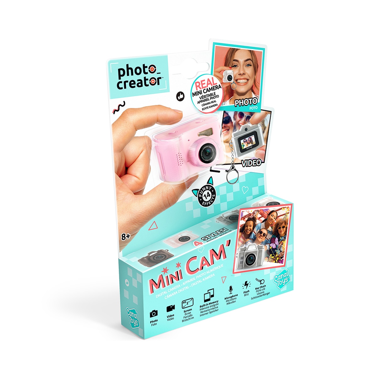 Mini Camara Moderna Modelos Surtidos Canal Toys 13