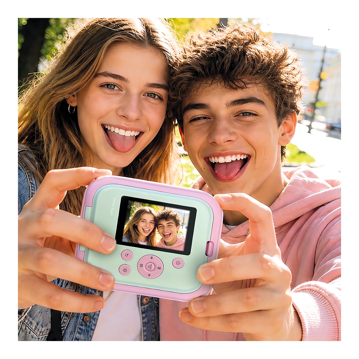 Camara Instantanea a Color Violeta Studio Creator 10