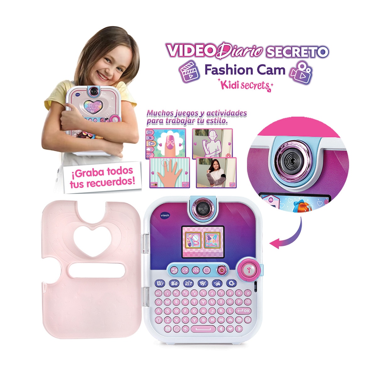 VideoDiario secreto KidiSecrets Fashion cam Vtech 2