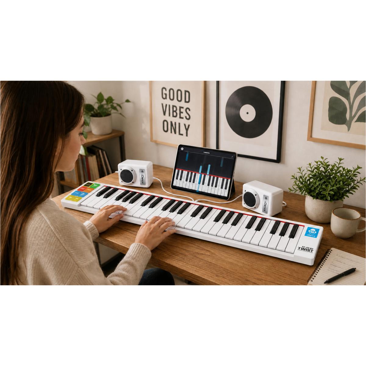 Imagen 12 de Teclado Plegable con Altavoces Fp49 Cefa Tronic