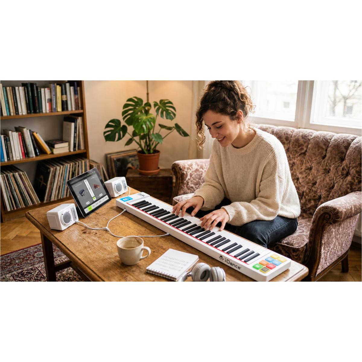 Imagen 15 de Teclado Plegable con Altavoces Fp49 Cefa Tronic