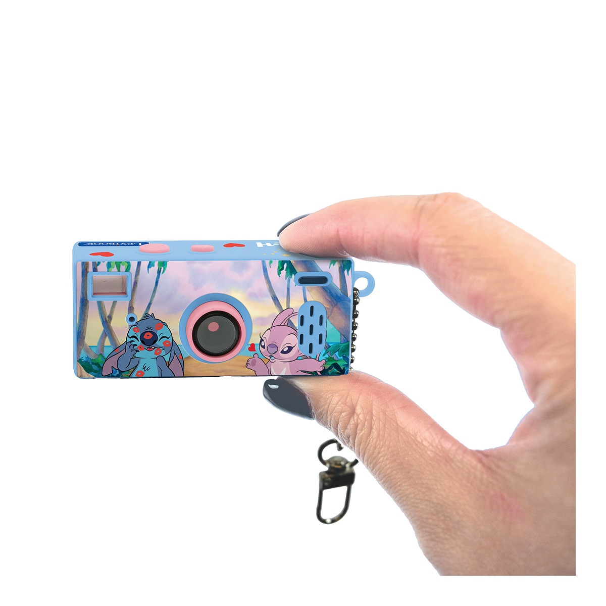 Imagen 2 de Mini cámara digital llavero Stitch Lexibook
