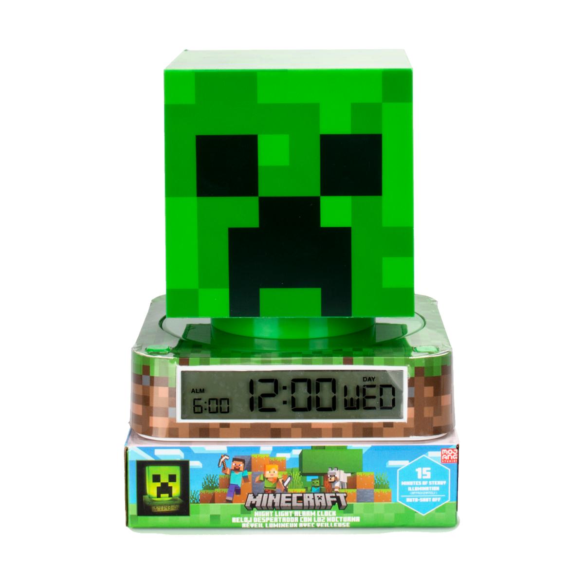 Imagen 1 de Lámpara 3D Despertador Minecraft