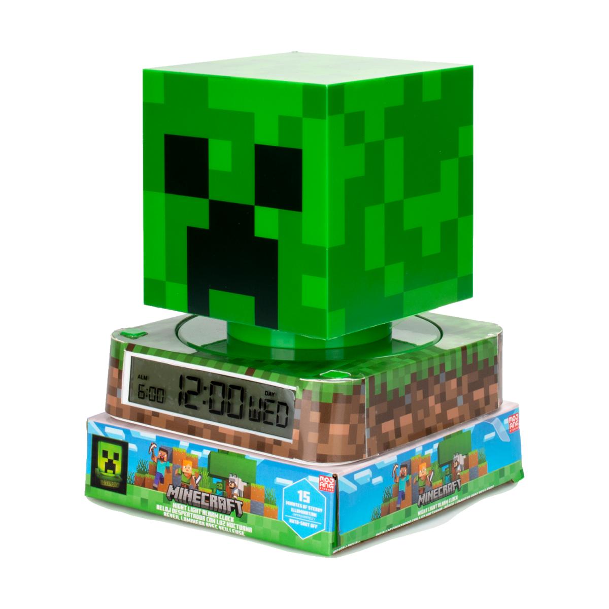 Imagen 3 de Lámpara 3D Despertador Minecraft
