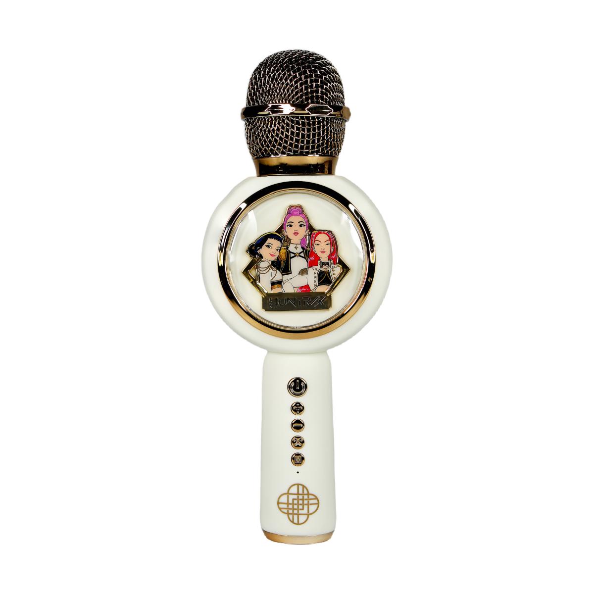 Micrófono Bluetooth con luz LED y altavoz con efectos de voz KPOP Demon Hunters Golden 1