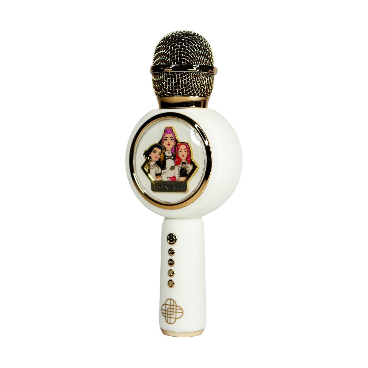Micrófono Bluetooth con luz LED y altavoz con efectos de voz KPOP Demon Hunters Golden 5