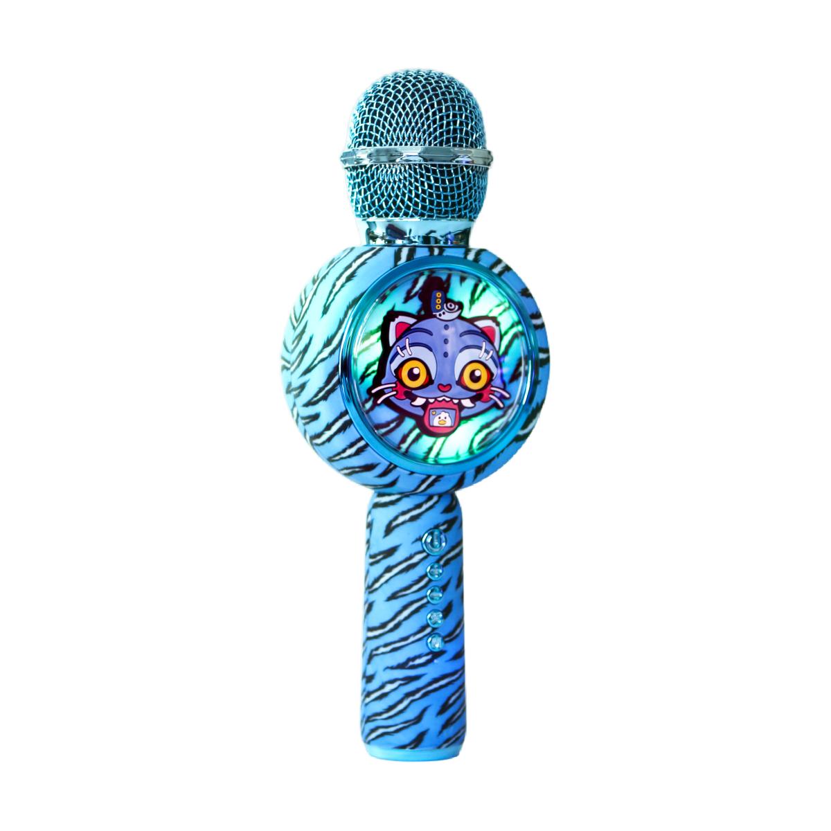Micrófono Bluetooth con luz LED y altavoz con efectos de voz KPOP Demon Hunters Derpy 3