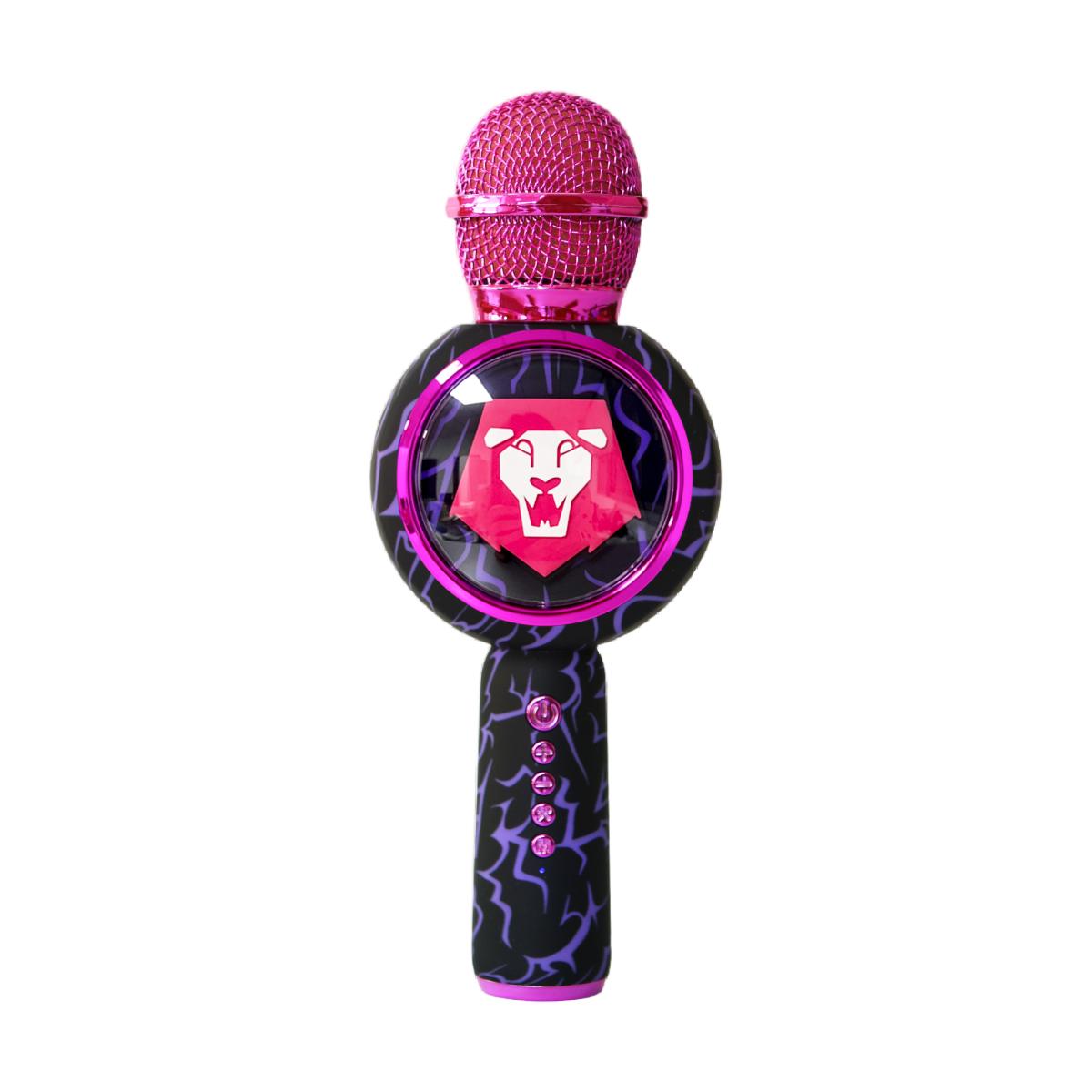 Imagen 0 de Micrófono Bluetooth con luz LED y altavoz con efectos de voz KPOP Demon Hunters Saja Boys