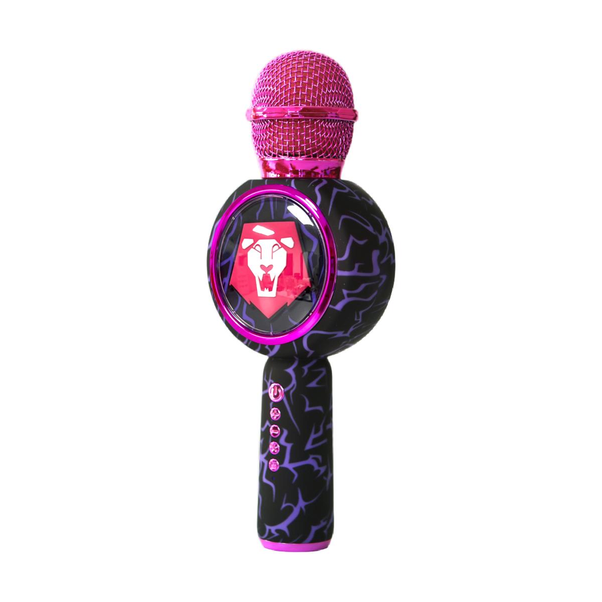Micrófono Bluetooth con luz LED y altavoz con efectos de voz KPOP Demon Hunters Saja Boys 2