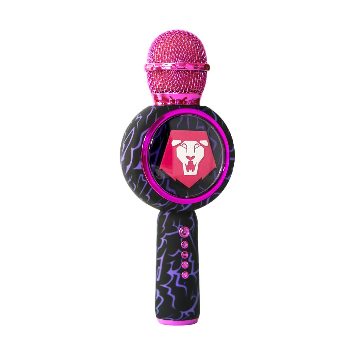 Micrófono Bluetooth con luz LED y altavoz con efectos de voz KPOP Demon Hunters Saja Boys 3