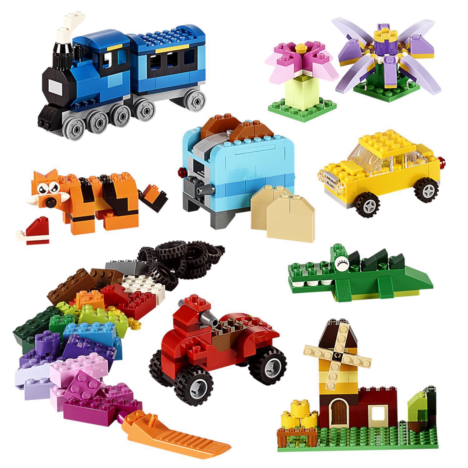 Set de Construcción Caja de Ladrillos Creativos Mediana y Coches LEGO Classic - 10696 4