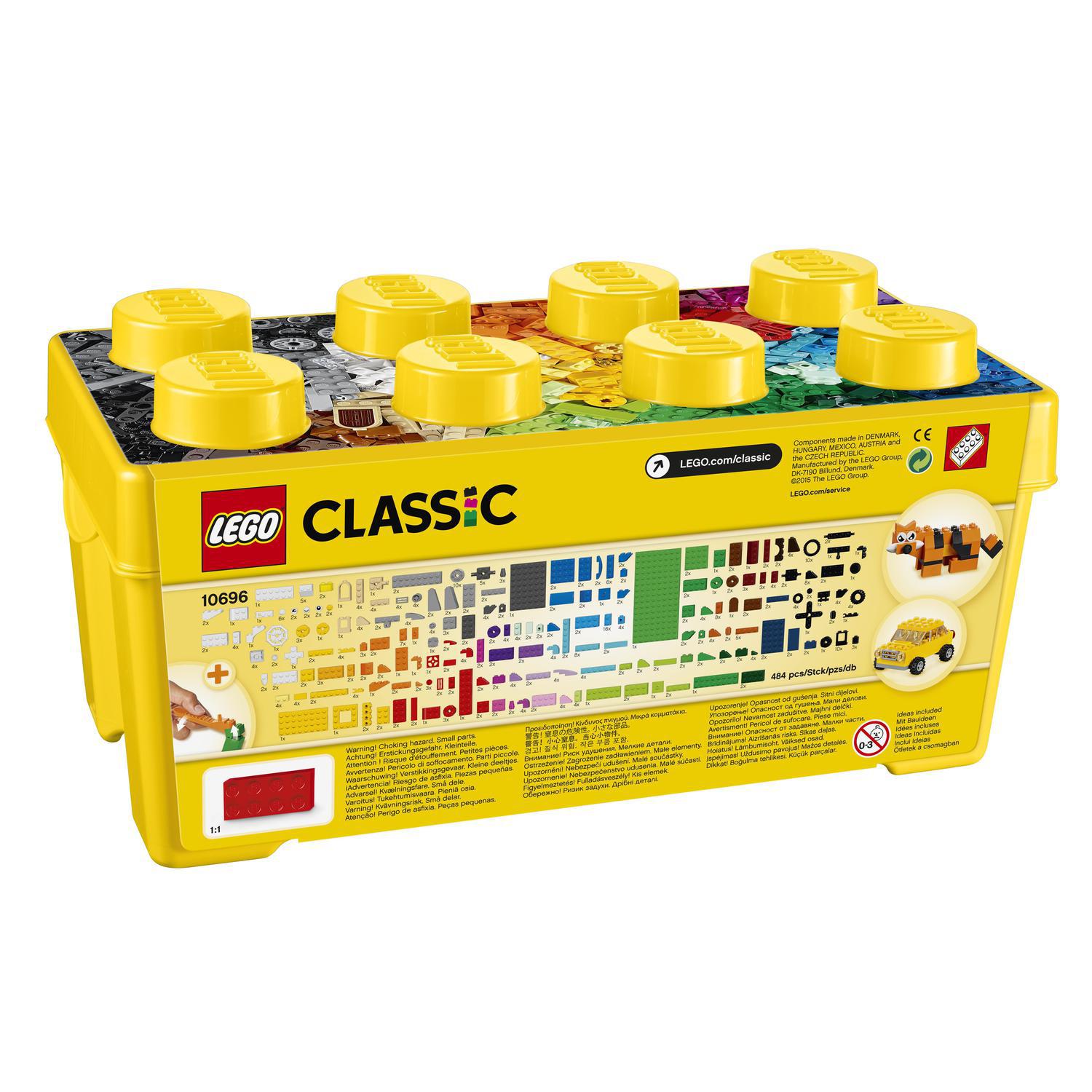 Set de Construcción Caja de Ladrillos Creativos Mediana y Coches LEGO Classic - 10696 9