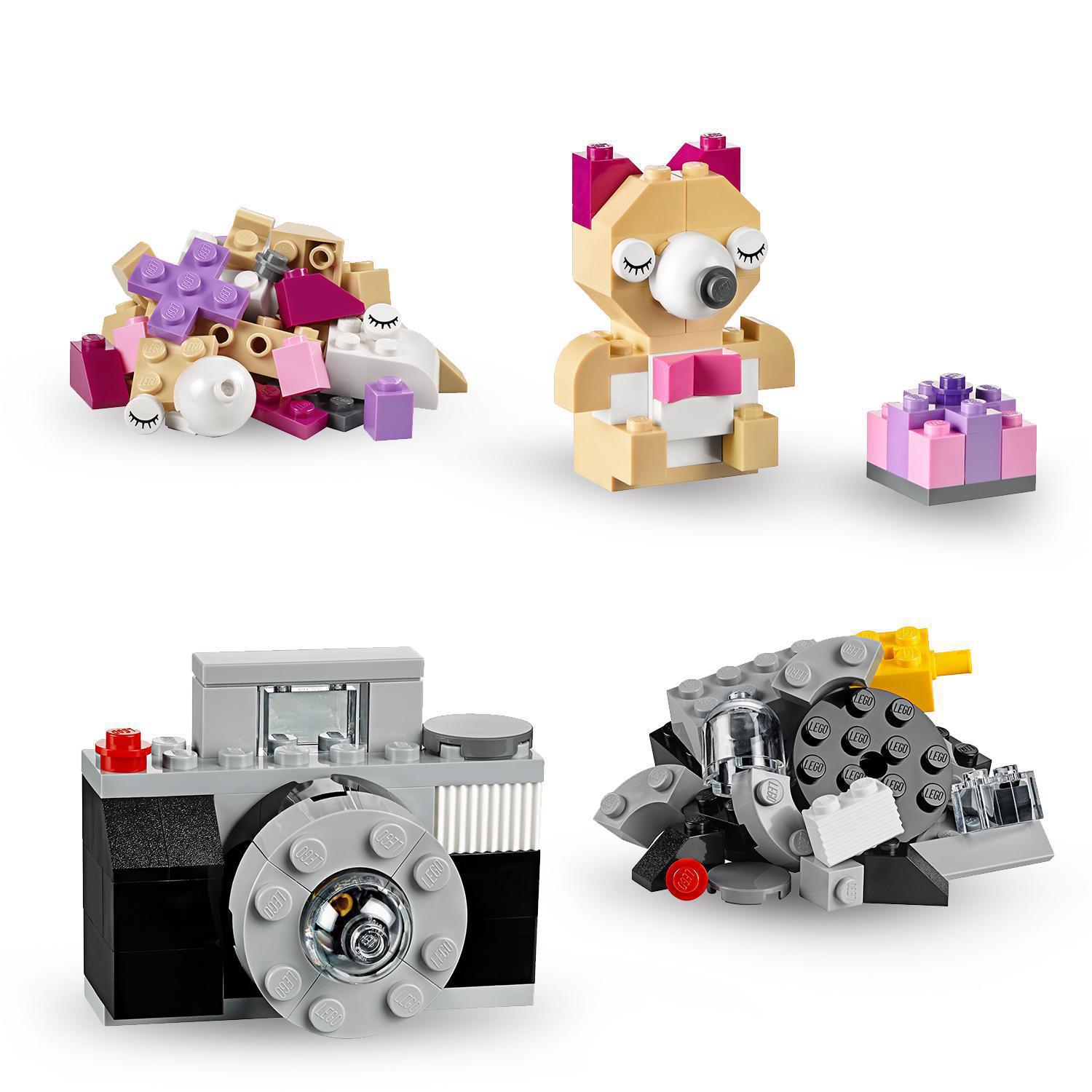 Set de Construcción Caja de Ladrillos Creativos Grande Casas y Animales LEGO Classic - 10698 7