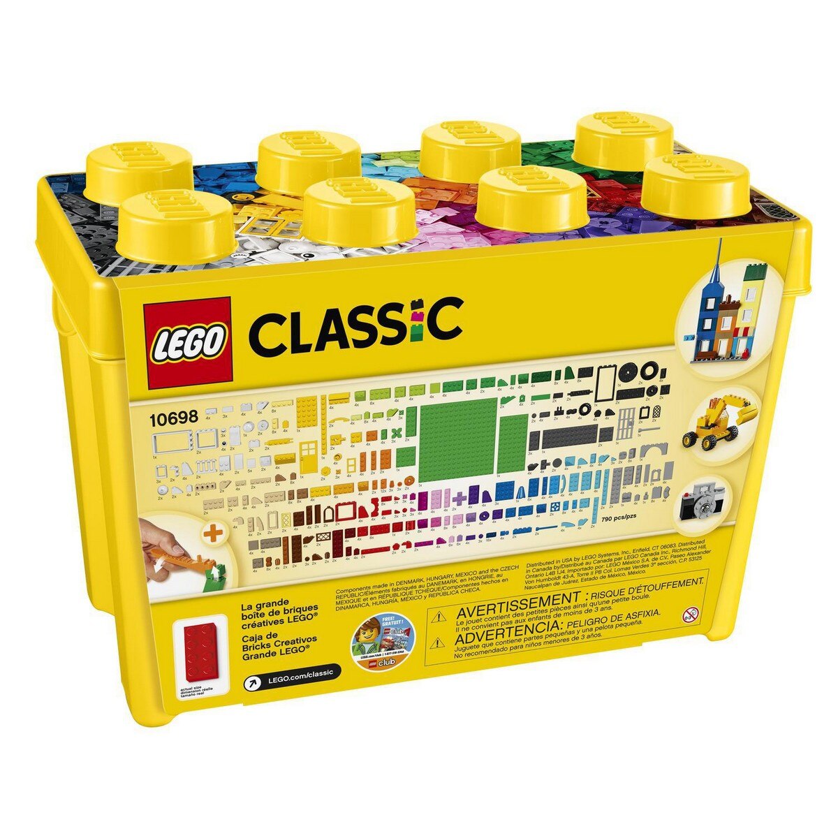 Set de Construcción Caja de Ladrillos Creativos Grande Casas y Animales LEGO Classic - 10698 8