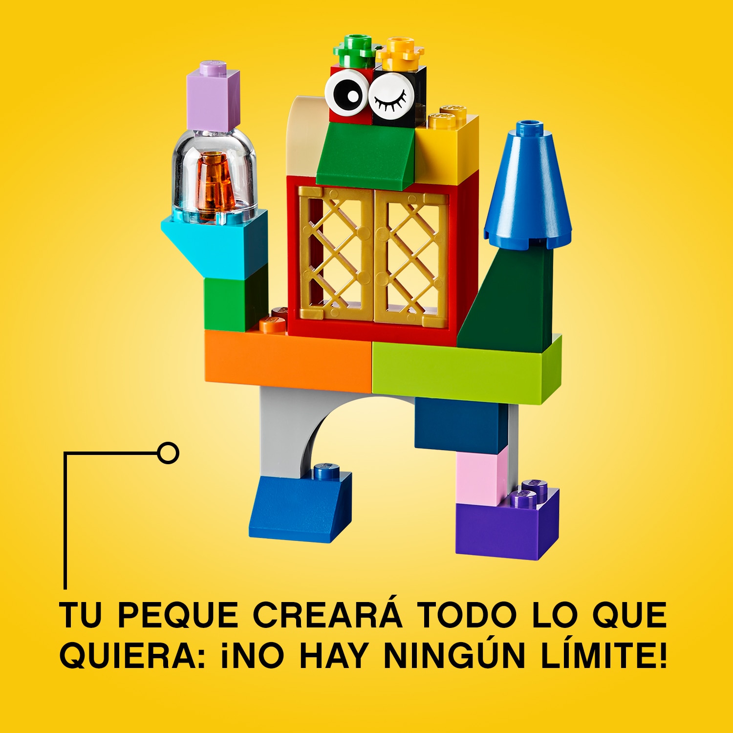 Set de Construcción Caja de Ladrillos Creativos Grande Casas y Animales LEGO Classic - 10698 10