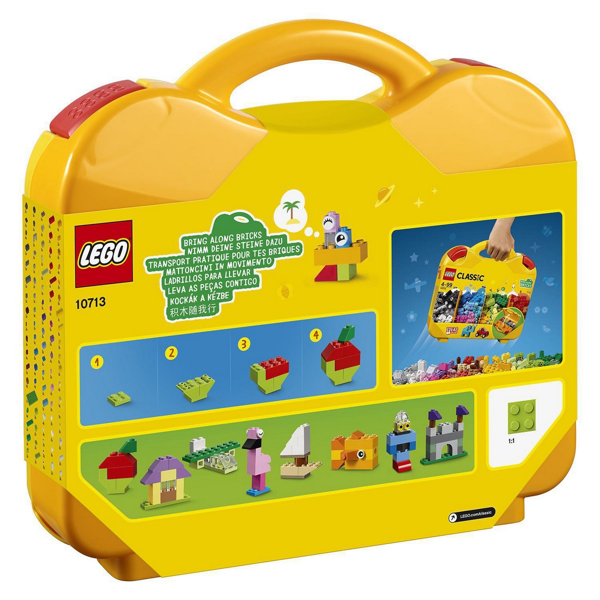 Set de Construcción y Almacenamiento Maletín Creativo LEGO Classic - 10713 8