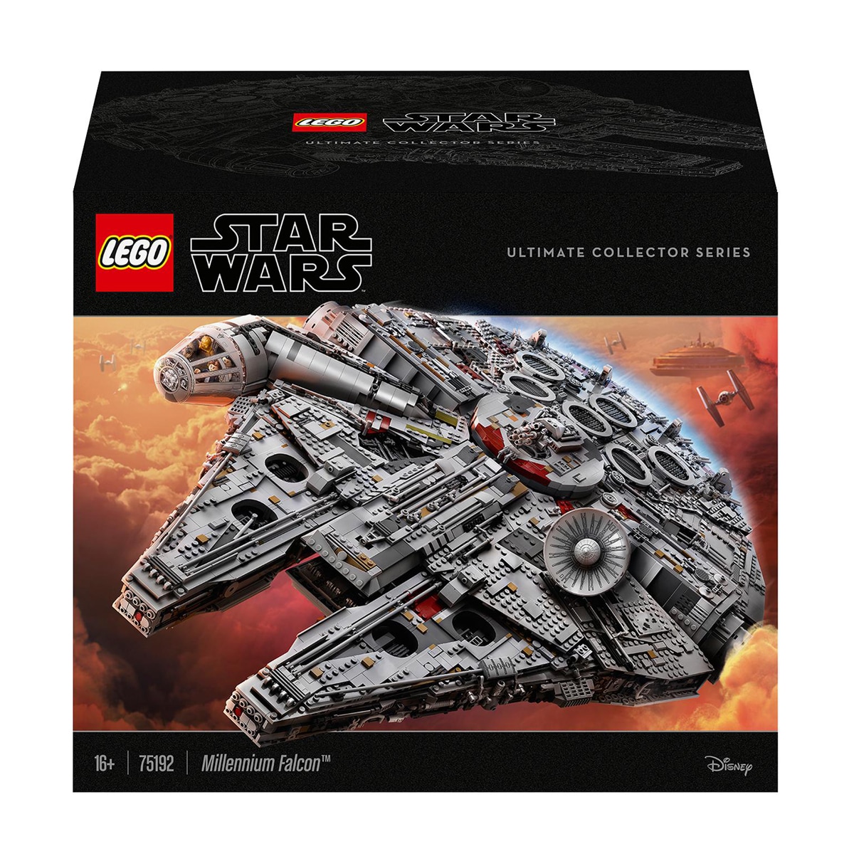 Modelo de Construcción Millennium Falcon Coleccionable LEGO Star Wars 1