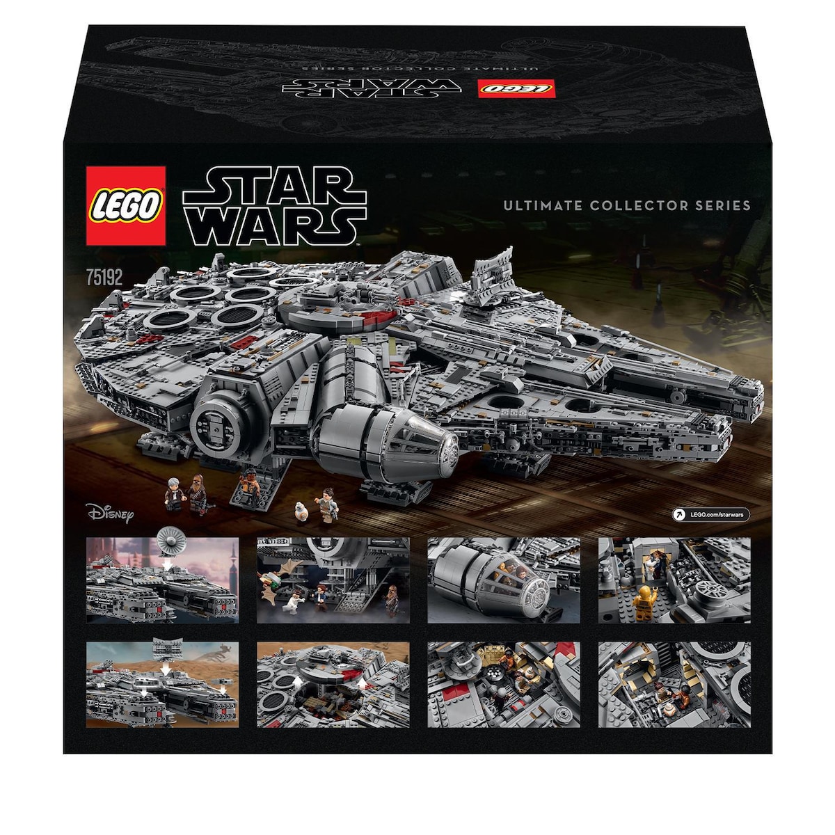 Modelo de Construcción Millennium Falcon Coleccionable LEGO Star Wars 9