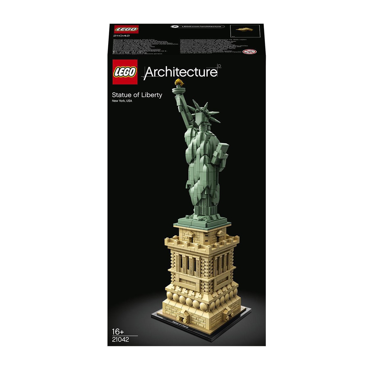 Maqueta para Construir Estatua de la Libertad de Nueva York LEGO Architecture - 21042 1