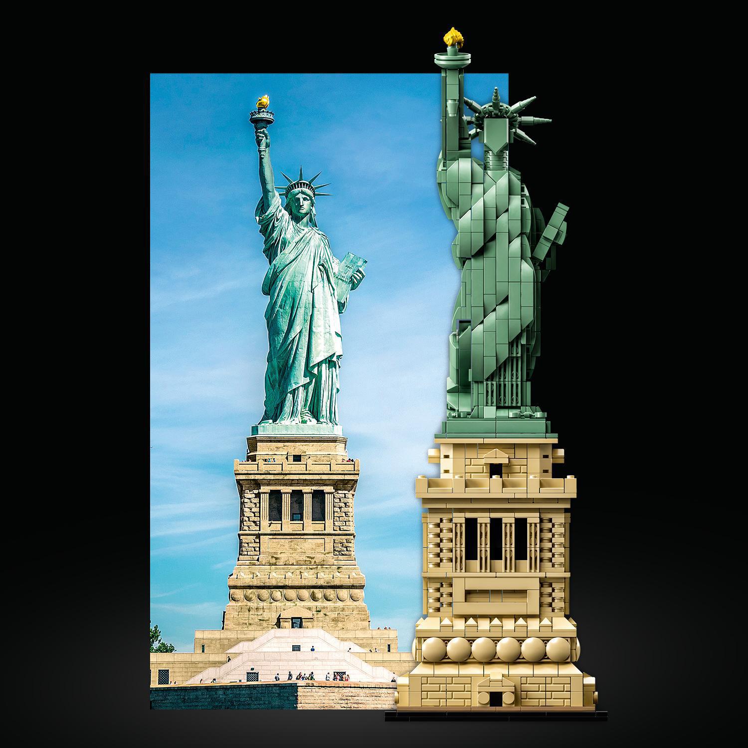 Maqueta para Construir Estatua de la Libertad de Nueva York LEGO Architecture - 21042 4